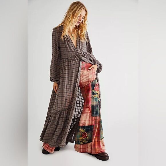 Free People Edie Maxi Dress in Horseshoe - Picture 6 of 15